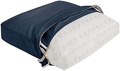 Classic Accessories Montlake FadeSafe Patio Lounge Chair/LoveSeat Back Cushion, 21 x 22 x 4 Inch, Heather Indigo, Patio Furniture Cushions - Image 5