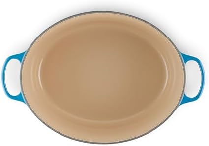 Le Creuset Enameled Cast Iron Oval Dutch Oven, 15.5 qt., Marseille - Image 3