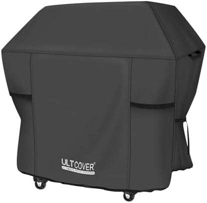 ULTCOVER Waterproof BBQ Grill Cover, 55 inch, Black by ULTCOVER