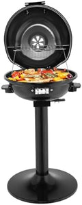 Electric BBQ Grill 1600W, Black by Unknown