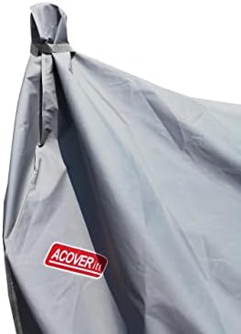 Heavy Duty Grill Cover for Charcoal Offset Smoker Cover, Fade and UV Resistant, Fits Char-Broil, Dyna-Glo, Royal Gourmet, Char-Griller and More Grey - Image 2