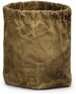 Camp Skillet Bag, Waxed Canvas Storage Bag for Skillets by CampcraftOutdoors