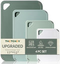THETCHRY Plastic Cutting Board Set, Extra Large Cutting Board for Kitchen by Thetchry