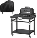 Foldable Cart for Ninja Woodfire Grill Stand OG700/OG800/OG900/OG321/OO101 by WEBROIL