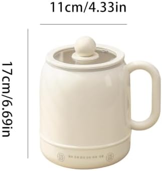 Portable Cooking Pot, 6-in-1 800ml Ergonomic Handle with Non-Stick Touch - Image 2
