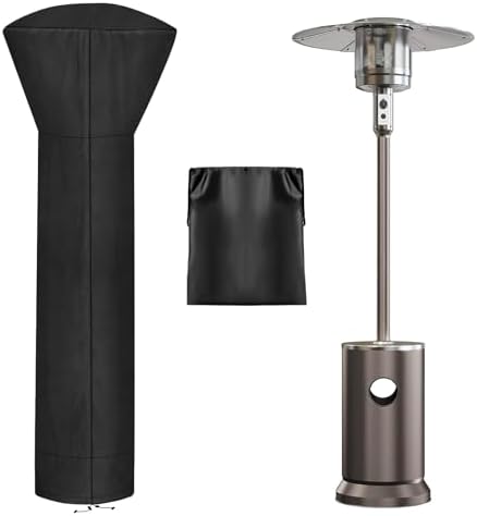 OutdoorLines Waterproof Patio Heater Covers with Zipper and Storage Bag, by OutdoorLines