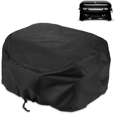 Grill Cover for Weber Lumin Electric Grill, Lumin Compact Grill by Blackhoso