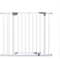 Dreambaby Liberty Walk Thru Baby Safety Gate Set - with 3.5inch Extension Panel - Fits 29.5-36.5inch Openings - Pressure Mounted Security Gates - White by Dreambaby