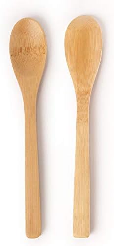 BambooMN 6.25" Reusable Bamboo Teaspoons - 10 Units - Image 3