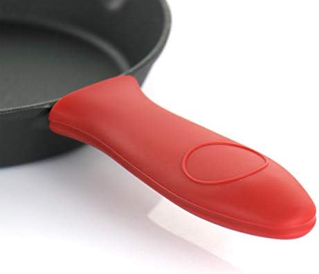 MegaChef Pre-Seasoned 9 Piece Cast Iron Skillet Set - Image 5