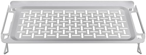 Griddle Warming Rack for Weber Slate 36 30 28 Inch Rust-Resistant Griddle, Stainless Steel Grill Warming Rack for Blackstone 17 22 28 36 Inch Charbroil Camp Chef and Most Flattop Griddle Accessories by BBQFuture
