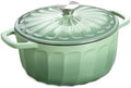 Enameled Cast Iron Dutch Oven Pot with Lid, 6 QT Large Dutch Oven by NSIRONS
