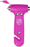 Swiss Safe Car Safety Hammer Window Breaker Tool with Seatbelt Cutter by SwissSafe