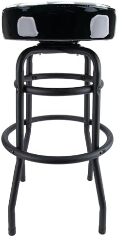 Performance Tool W85023 28.5 in. Checkerboard Swivel Bar Stool - Image 4