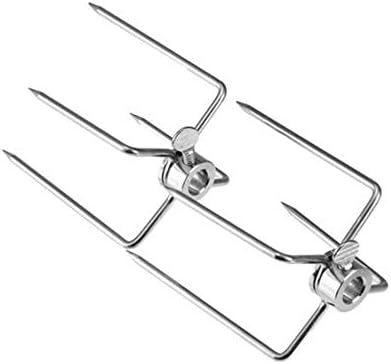 Universal BBQ Grill Rotisserie Kit for Most Gas Grills Charcoal Grills, Rotisserie Accessory Attachment with Stainless Steel Spit Rods - Image 6