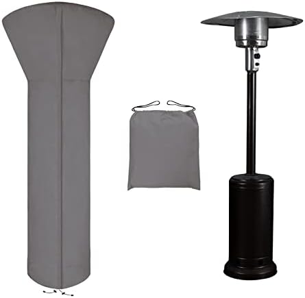 Easy-Going Patio Heater Cover, 89"H x 33"D x 19"B, Grey by Easy-Going