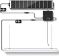 Solar Shed Light with Pull Cord, 1500LM LED Bars,6500K 1-Pack by Etetale