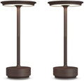 2 Pack Cordless Table Lamps Rechargeable, 5000mAh LED Table Light by FDIDC
