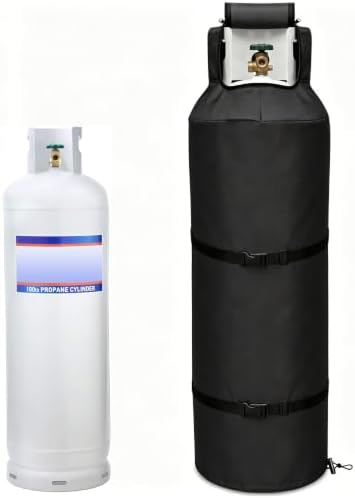 100 lb Propane Tank Cover Waterproof RV Outdoor Patio Heavy-Duty Tank Guard by Unknown