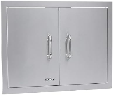 Bull Outdoor Products 25" S/S Double Door w/Reveal, Stainless Steel by Unknown