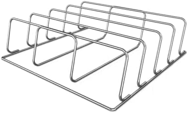 Ninja XL Woodfire Rib Rack, for OG800/OG900, 4-Full Racks of Ribs, Steel by Unknown