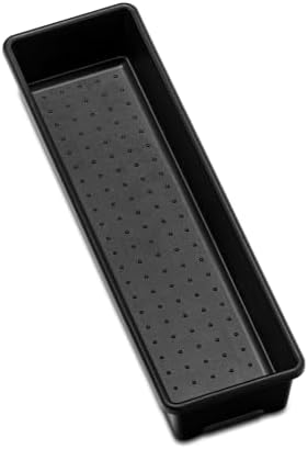 madesmart Classic 13 x 4 Long Storage Bin, Carbon by madesmart%C2%AE