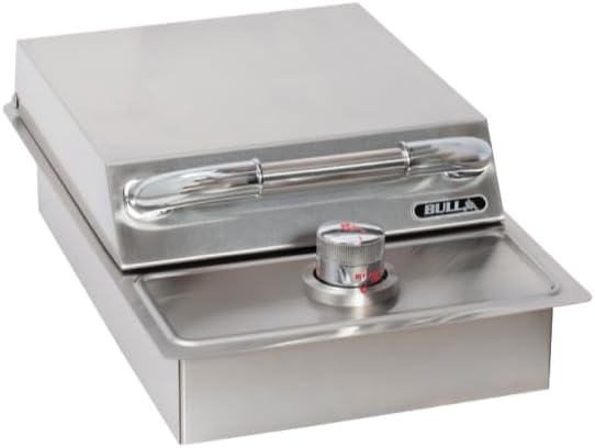 Bull Outdoor Products 60009 Natural Gas Single Side Burner, 15,000 BTU Cast Brass Burner, 304 Stainless Steel Drop-In Outdoor Kitchen Side Burner with Piezo Ignition - Image 2