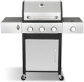 3-Burner Propane Gas Grill with Side Burner, 39,000 BTU by Unknown