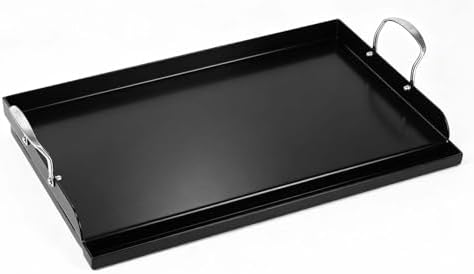 QuliMetal 25 x 16 Inch NanoCeramic Cast Iron Griddle for Gas Grills by QuliMetal
