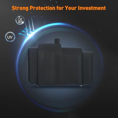Heavy Duty Replacement Grill Cover Fits for Pit Boss KC Combo Platinum Series Grill with Handles, All Weather Protection Waterproof Cover - Image 4