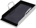 Utheer 19.5 x 10 Stainless Steel Griddle for Gas Grill & Stove Top by Utheer