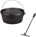 Stansport Pre-Seasoned Cast Iron Dutch Oven by Stansport