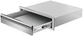 Outdoor Kitchen Drawers 24" W x 6.5"H x 23"D Single BBQ Drawers Stainless Steel Built-in Drawer for Outdoor Kitchen Island, Patio Grill Station by SGOLAN