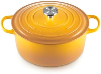 Le Creuset Enameled Cast Iron Round Dutch Oven, 7.25 qt., Nectar by Unknown
