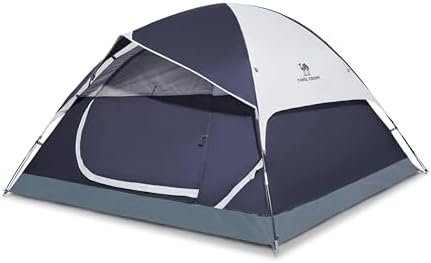 CAMEL CROWN Tents for Camping 2/3/4/5 Person Camping Dome Tent, Waterproof,Spacious, Lightweight Portable Backpacking Tent for Outdoor Camping/Hiking by CAMELCROWN