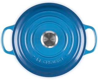 Le Creuset Enameled Cast Iron Round Wide Dutch Oven, 3.5 qt., Marseille - Image 2