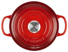 Le Creuset Enameled Cast Iron Round Dutch Oven, 2 qt., Cerise - Image 2