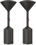 QH.HOME Patio Heater Cover,Waterproof Tear-Resistant 2p-89"x 33"x19",Black by QHHOME