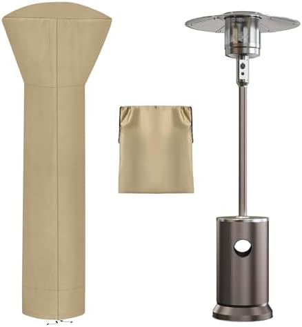 OutdoorLines Waterproof Patio Heater Covers with Zipper and Storage Bag, by OutdoorLines