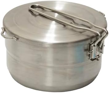 Stansport Stainless Steel Camping Cookware Set – Durable Nesting Mess Kit for Backpacking, Hiking & Outdoor Cooking – Compact Portable Pot & Pan with Carry Bag – Multiple Sizes for Family to Solo Use - Image 7