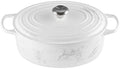 Le Creuset Enameled Cast Iron Oval Dutch Oven, 6.75 qt., Marble by Unknown