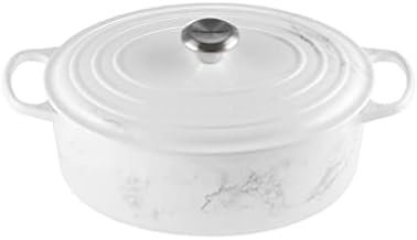 Le Creuset Enameled Cast Iron Oval Dutch Oven, 6.75 qt., Marble by Unknown