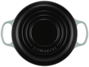 Le Creuset Enameled Cast Iron Round Bread Oven, 9.5 inch, Sea Salt - Image 3