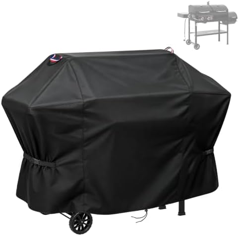68" Grill Cover for ZH3005Y 2-Burner Gas and Charcoal Combo Grill by Agustone