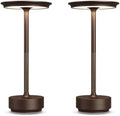 2 Pack Cordless Table Lamps Rechargeable, 5000mAh LED Table Light by FDIDC
