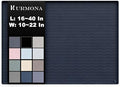 URMONA 31'' x 22'' Waterproof Silicone Under Sink Mat Cabinet and Counter Protector, Shelf Liner for Kitchen and Bathroom, Storage and Organizers, Litter Mat, Pet Cat Puppy Essentials(Slate) by URMONA