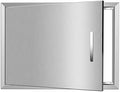 BBQ Access Single Doors 27Wx20H Flush Mount Stainless Steel Outdoor Kitchen Door for Outside Cabinets and BBQ Island by YourFriends