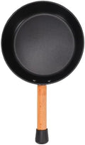 POCREATION Camping Frying Pan, 7.87 in Stainless Steel, Wooden Handle by POCREATION