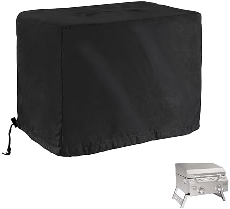 Grill Cover for Megamaster 2-Burner Tabletop Grill, Protective Barbeque Grill Cover for Portable 2-Burner Camping Grill, Outdoor BBQ Cover for Portable Gas Grill/Small Propane Grill by Unknown