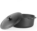 Commercial Chef 6.6-Qt. Dutch Oven, Pre-Seasoned Cast Iron, CHCI660 by CommercialChef